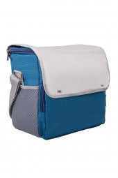 Soğuk ve Sıcak Tutan Yalıtımlı İzolasyonlu Yiyecek İçecek Çantası Termal Termos Buz Aküsü Hediyeli Mavi - 8