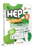 Hiper Zeka 8.Sınıf Haftalık HEP Türkçe 40 Deneme 2025 - 1