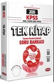 Data KPSS Genel Yetenek Genel Kültür Tek Kitap Soru Bankası 2025 - 1
