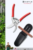 Lz-k9 Budama Makası Bağ Makası Ve Deri Kılıfı 2 Li Set - 1