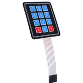 3x4 Membran Tuş Takımı - Keypad - 1