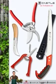 Lz-k12 Budama Makası Budama Testeresi Dal Budama Ve Aşı Çakısı Bıçağı 4 Lü Set - 1