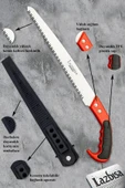 Lz-k20 Budama Makası Budama Testeresi Ve Aşı Çakısı Bıçağı Bahçe Seti 3 Lü Set - 3