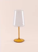 The Mia Edera Şarap Kadehi Sarı 500 ml - 5