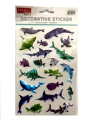 Tanex Decorative Sticker 3-D Deniz Canlıları Serisi Tnx-25365 - 1