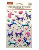 Tanex Decorative Sticker 3-D Unicorn Serisi Tnx-25364 - 1