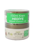 Dalan D'olive Besleyici Organik Avokado Yağlı Kremi 250 ml 150 ml Hediye thumbnail 1