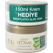 Dalan D'olive Günlük Bakım Rahatlatıcı Aloe Vera Kremi 250 Ml + 150 Ml thumbnail 1