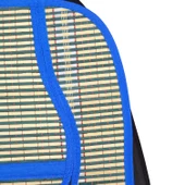 Oto Hasır Bambu Minder Ön Mavi İkili Takım Bel Destekli Terletmez WF-1021-1 - 2