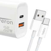Everon 25w Usb Typec Kablolu Şarj Cihazı Evr-023-C - 2