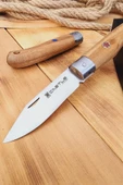 Ceviz Sap Çakı Kamp Çakısı Outdoor Piknik Çakısı Bahçe Çakısı Mutfak Bıçak Bıçağı (ÇK115) - 2