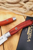 Paduk Sap Çakı Kamp Çakısı Outdoor Piknik Çakısı Bahçe Çakısı Mutfak Bıçak Bıçağı (ÇK300) - 3