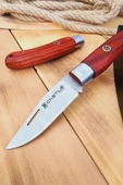 Paduk Sap Çakı Kamp Çakısı Outdoor Piknik Çakısı Bahçe Çakısı Mutfak Bıçak Bıçağı (ÇK300) - 2