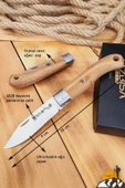 Ceviz Sap Çakı Kamp Çakısı Outdoor Piknik Çakısı Bahçe Çakısı Mutfak Bıçak Bıçağı (ÇK115) - 4