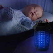 Sinek Öldürücü 2W Tutma Asma Saplı Sessiz Sinek Makinası Ledli UV Mor Işıklı Sinek Kovucu thumbnail 6