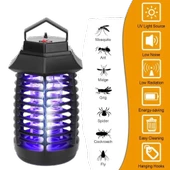 Sinek Öldürücü 2W Tutma Asma Saplı Sessiz Sinek Makinası Ledli UV Mor Işıklı Sinek Kovucu thumbnail 7