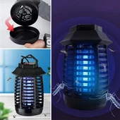 Sinek Öldürücü 2W Tutma Asma Saplı Sessiz Sinek Makinası Ledli UV Mor Işıklı Sinek Kovucu thumbnail 8