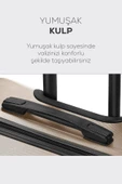 Polo&Sky Spring Model Gold Renk 2'li Valiz Seti Kabin + Orta - 5