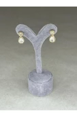 Gold su damlası Küpe - 4