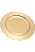 Lüks Plastik Mika Yuvarlak Tabak 26 cm - 4
