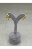 Gold yılan küpe - 2