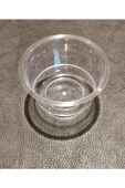 Sunum Kasesi  Magnolya Dondurma Puding Tatlı Meze Salata Cup Kabı Sert Plastik Mika Sunumluk - 3