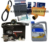 Q2 1.6 Tdi Komple Bakım Seti Triger Devirdaim Kayış Filtre Yağ - 1