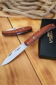 Ceviz Sap Çakı Kamp Çakısı Outdoor Piknik Çakısı Bahçe Çakısı Mutfak Bıçak Bıçağı (ÇK122) - 1