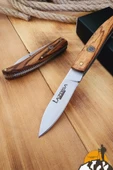 Zeytin Sap Kamp Çakısı Outdoor Piknik Çakısı Bahçe Çakısı (ÇKX-348) - 2