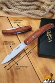 Ceviz Sap Çakı Kamp Çakısı Outdoor Piknik Çakısı Bahçe Çakısı Mutfak Bıçak Bıçağı (ÇK122) - 4