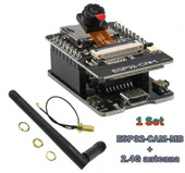 ESP32-CAM WiFi Kamera Modülü ve USB TTL Programlayıcı Seti | Kablosuz IoT Kamera Geliştirme Kiti - 1