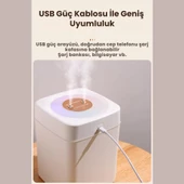 Coofbe Çift Nozzle Sessiz Rgb Işıklı 3LT Hava Nemlendirici Ev Ofis Ultrasonic Nemlendirici Humidifier - 7