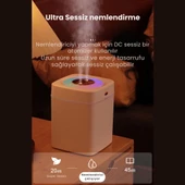 Coofbe Çift Nozzle Sessiz Rgb Işıklı 3LT Hava Nemlendirici Ev Ofis Ultrasonic Nemlendirici Humidifier - 2
