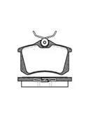 Mga Citroen C2 2003-2009 Tırnaklı Tip Arka Fren Balatası Takım - 3
