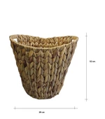 Panalı Naturel Oval Kulplu Derin Sepet Büyük Boy PNL22102L - 1