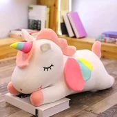 UNİCORN 25 CM TEK BOYNUZLU AT PELUŞ SQUİSHMALLOWS DOĞUM GÜNÜ HEDİYELİK OYUNCAK - 2