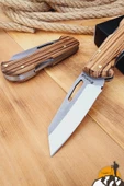 Zeytin Sap Kamp Çakısı Outdoor Piknik Çakısı Bahçe Çakısı (ÇKP-823) - 2