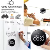 Coofbe Heyo Rotation Countdown Manyetik Dijital Zamanlayıcı Saat Geri Sayım Cihazı Kronometre Cihazı - 2