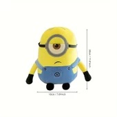 Minyonlar Stuart 30 Cm Büyük Peluş Oyuncak Minions Plush Hediyelik Oyuncak - 2