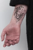 Aslan Lion Tattoo Geçici Dövme Aksesuar Şık - 1