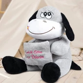 Eşeklik Ettim Özür Dilerim Peluş Oyuncak Eşek - 2