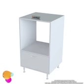 Modilayn UTKU Ankastre Fırın 1 Alt Kapaklı Dolap - 5