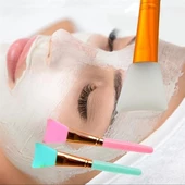 2li Silikon Temizlemesi Kolay Kullanılabilen Yüz Cilt Bakımı Maske Ve Krem Spatulası - 7