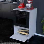 Modilayn UTKU Ankastre Fırın 1 Alt Kapaklı Dolap - 1