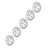 Gondol Demlikiçi Çelik Çay Süzgeçi (G-139) 5 Adet GKH - 1