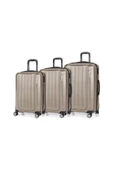 Spring Model Gold Rrenk 3'lü Valiz Seti Gold Kabin - Orta - Büyük - 6