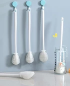 Kavanoz ve Biberon Yıkama Fırçası Silikon Beyaz - 2