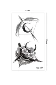 Emporium Geçici Dövme Mini Tattoo Minimal Aksesuar Moda Şık - 2