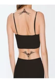 Büyük Boy Çiçekli Bel Kol Bacak Geçici Dövme Tattoo Aksesuar Şık Moda Aksesuar - 1