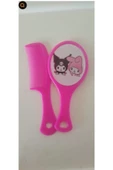 Kawai Sanrio Kuromi My Melody Ayna Tarak Seti 1 Adet Rassal Gönderim Hediyelik Aksesuar Şık - 7